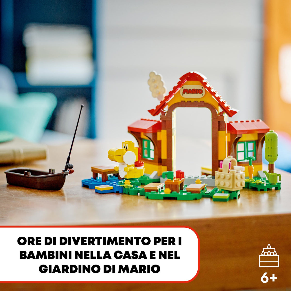 LEGO Super Mario 71422 pack di espansione picnic alla casa di mario