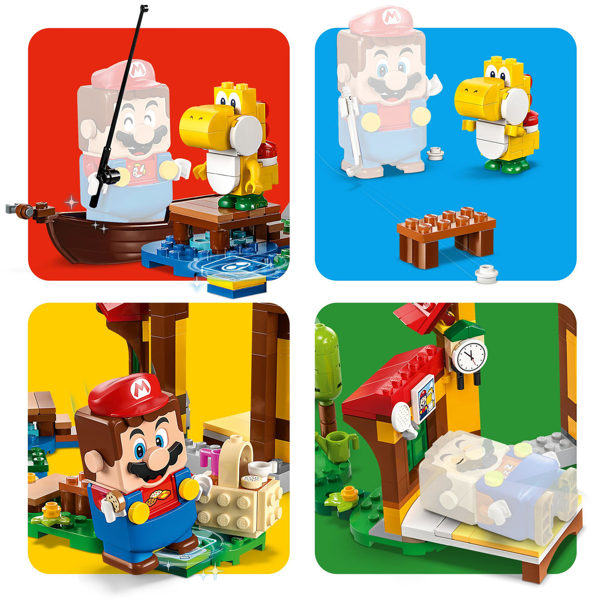 LEGO Super Mario 71422 pack di espansione picnic alla casa di mario