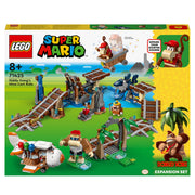 LEGO Super Mario 71425 pack di espansione corsa nella miniera di diddy kong
