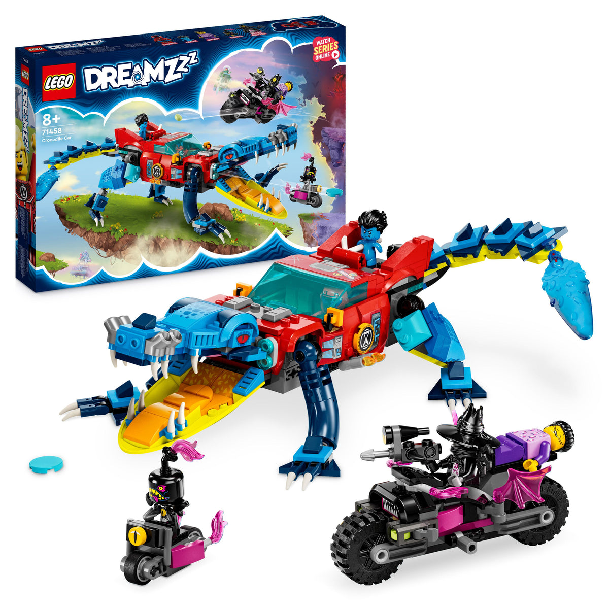 LEGO Dreamzzz 71458 auto-coccodrillo