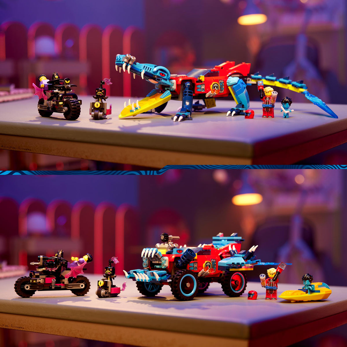 LEGO Dreamzzz 71458 auto-coccodrillo