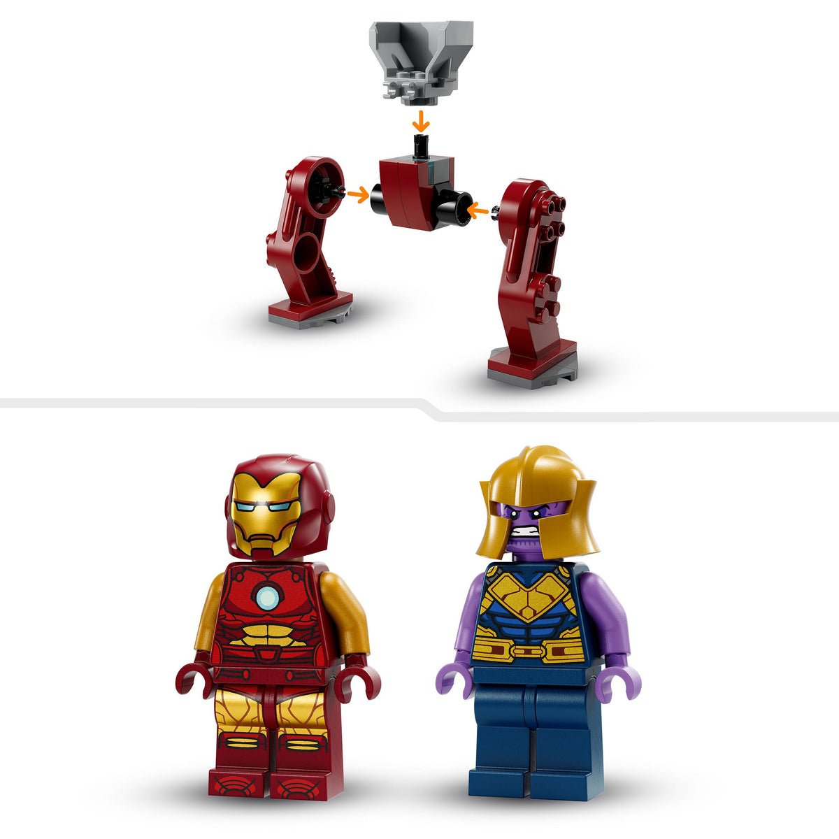 LEGO Super Heroes 76263 iron man hulkbuster vs. thanos