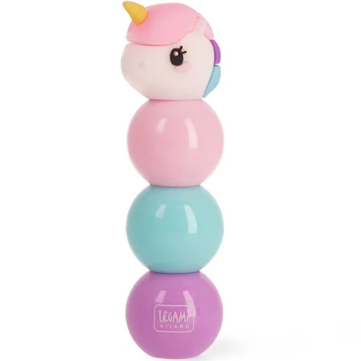 3 in 1 evidenziatori - 3 is better than 1 highlighter - unicorno