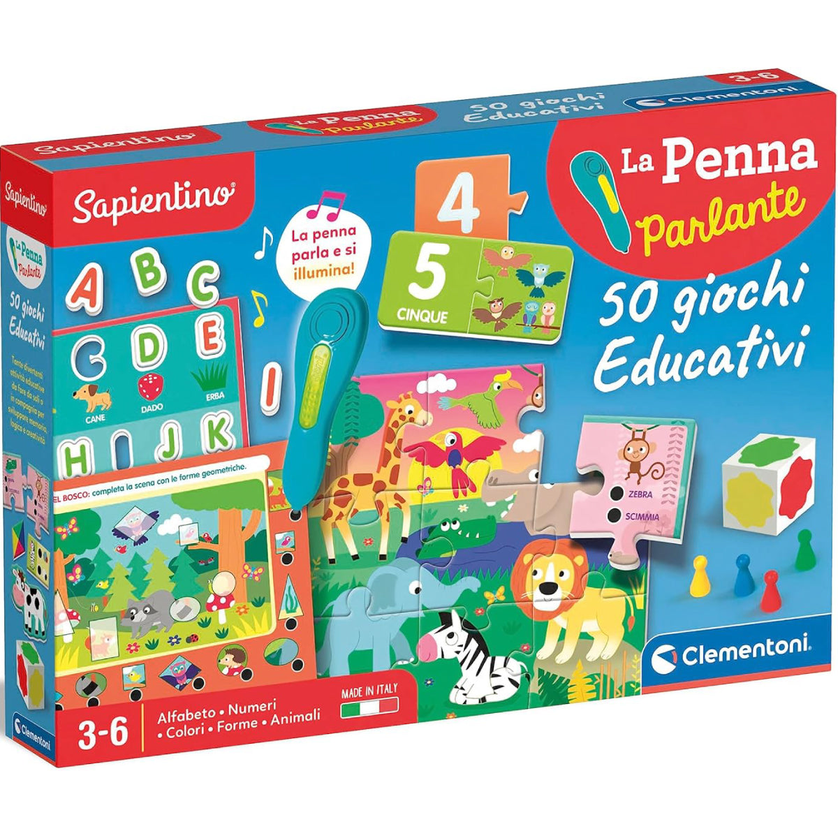 sapientino - la penna parlante 50 giochi educativi