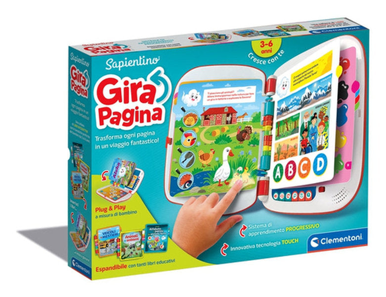 girapagina - libro interattivo gira pagina con lettura del testo