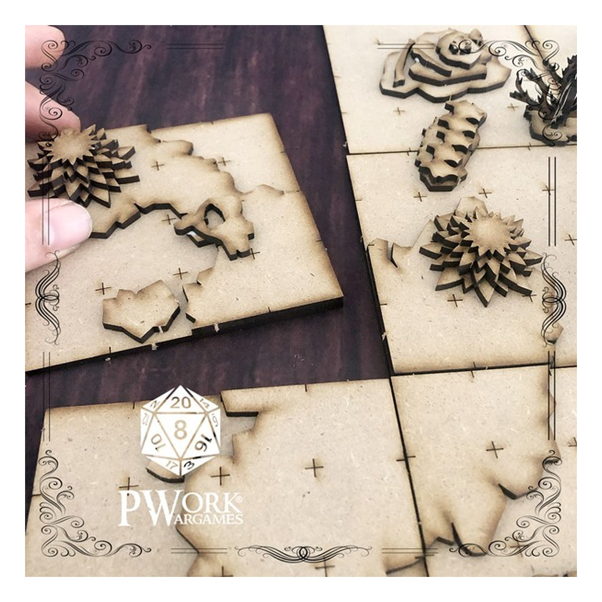fantasy tiles - the desert - dungeon modulare