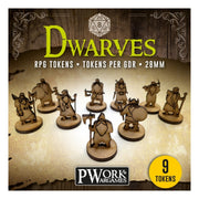 rpg tokens - dwarves