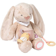 peluche attività pomme la coniglietta - 40cm