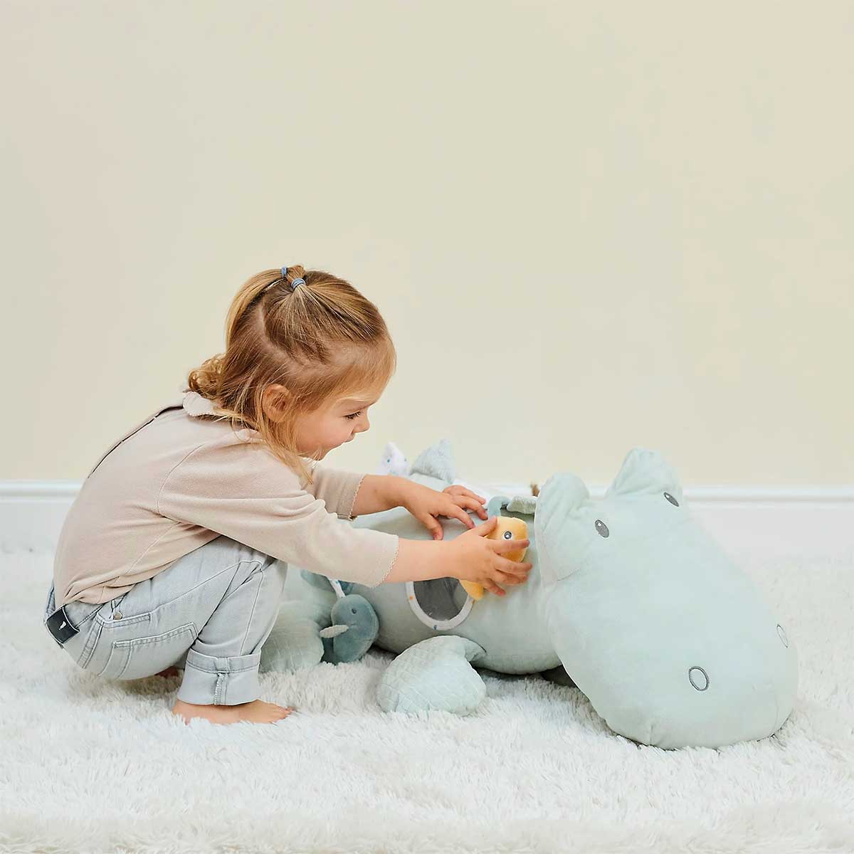romeo coccodrillo attività - peluche 90x25cm