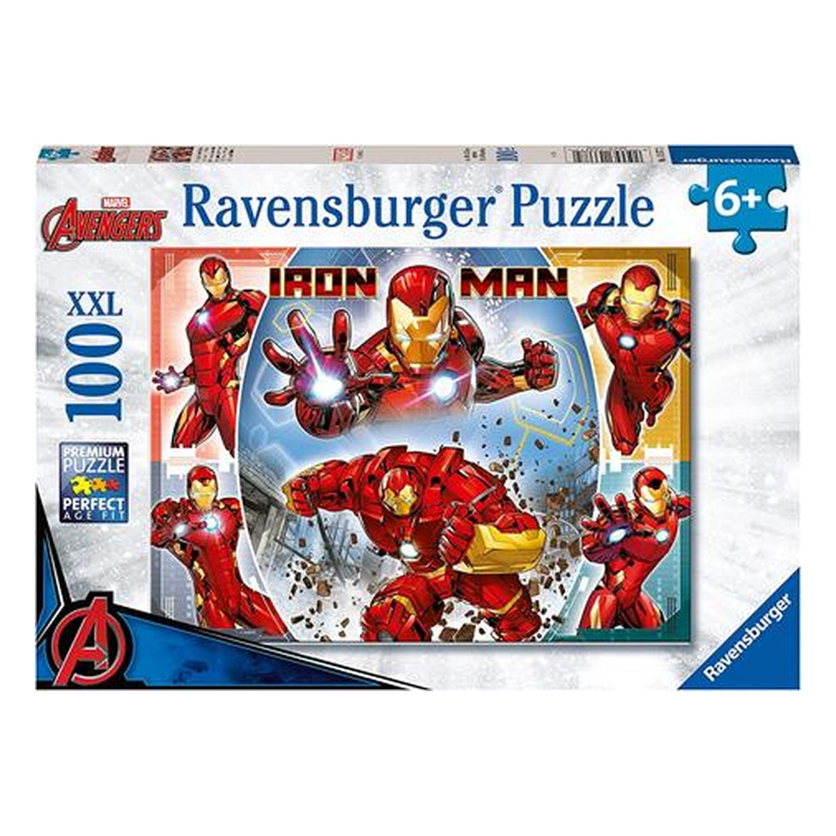 marvel iron man - puzzle 100 pezzi xxl