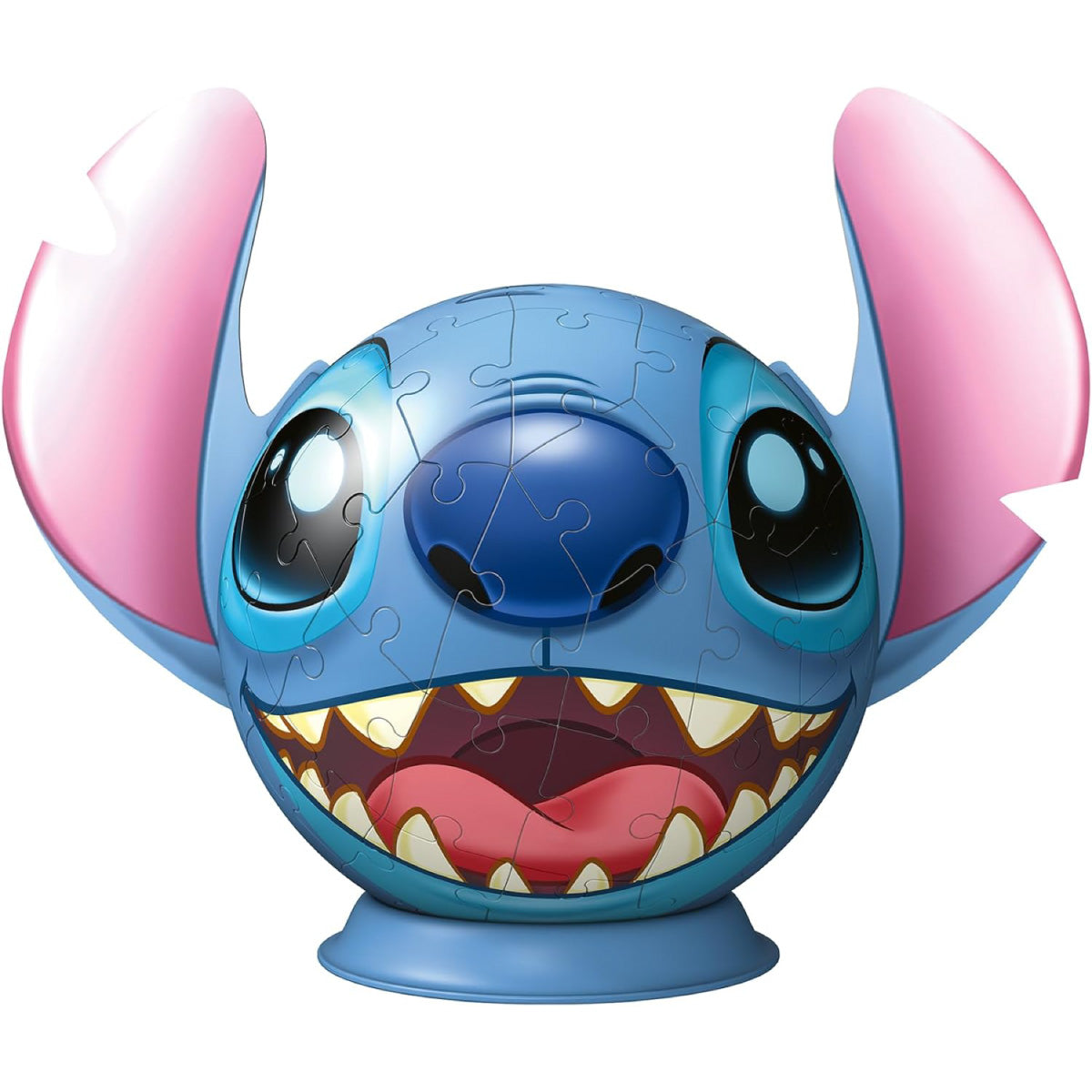 lilo e stitch - stitch con orecchie - puzzle 3d
