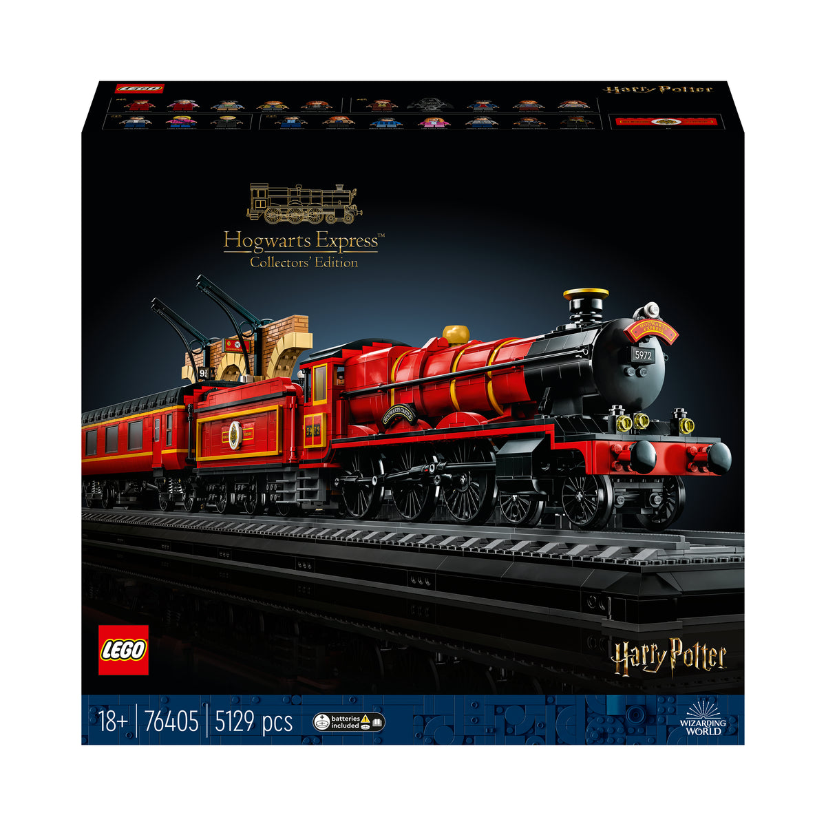 76405 - hogwarts express - edizione del collezionista