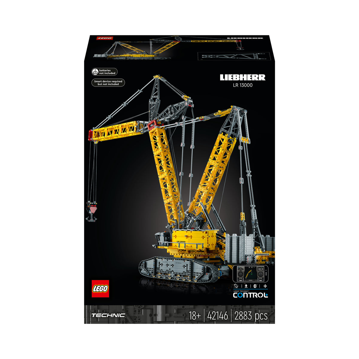 LEGO Technic 42146 gru cingolata liebherr lr 13000