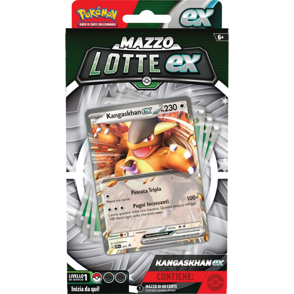 pokemon - mazzi lotta ex - kangaskhan-ex (ita)