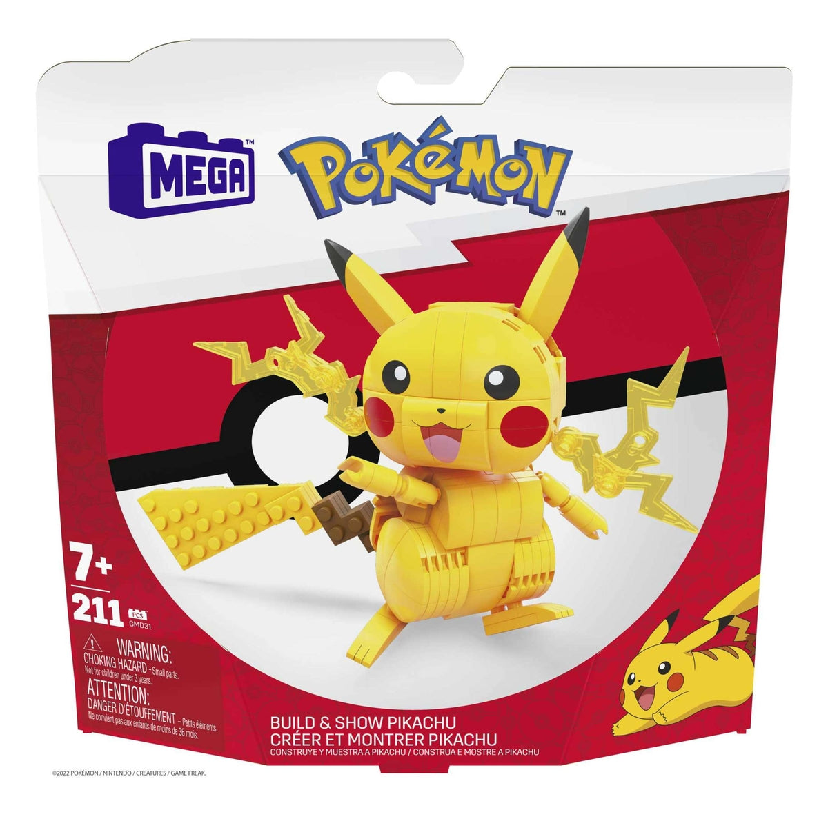 mega pokémon - pikachu - 211pz