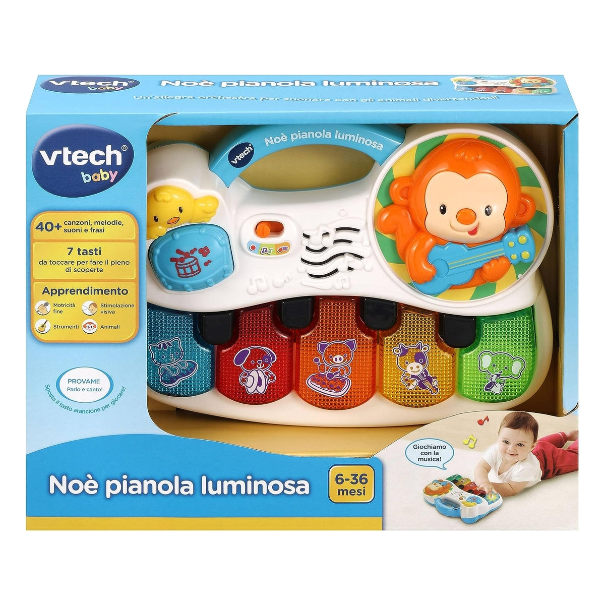 noè pianola luminosa