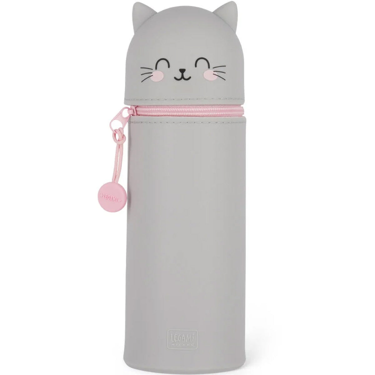 astuccio 2 in 1 in morbido silicone - kawaii - kitty