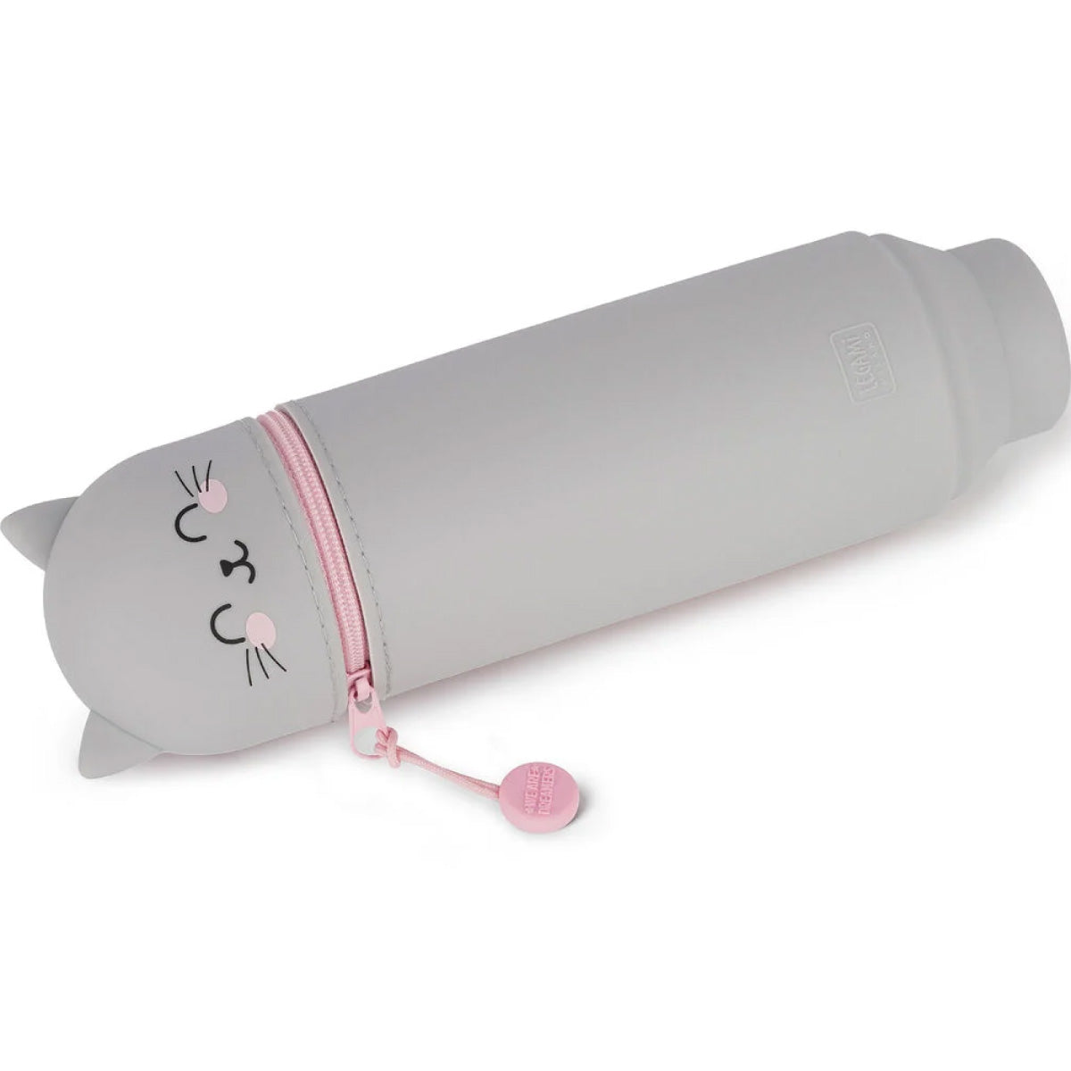astuccio 2 in 1 in morbido silicone - kawaii - kitty