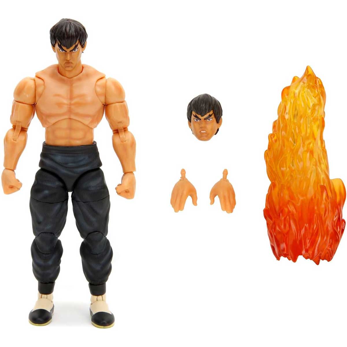 street fighter ii - fei-long - action figure 15cm
