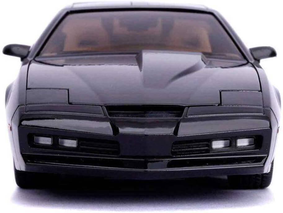 k.i.t.t. supercar - pontiac trans del 1982 - 1:24 die cast con luci