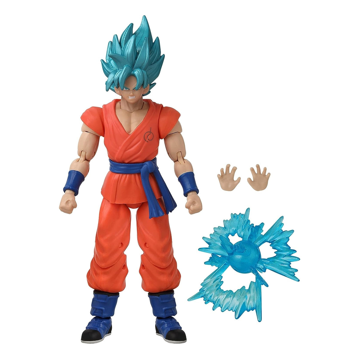 dragon ball super - dragon stars series battle pack - goku super saiyan blue vs golden freezer 17cm