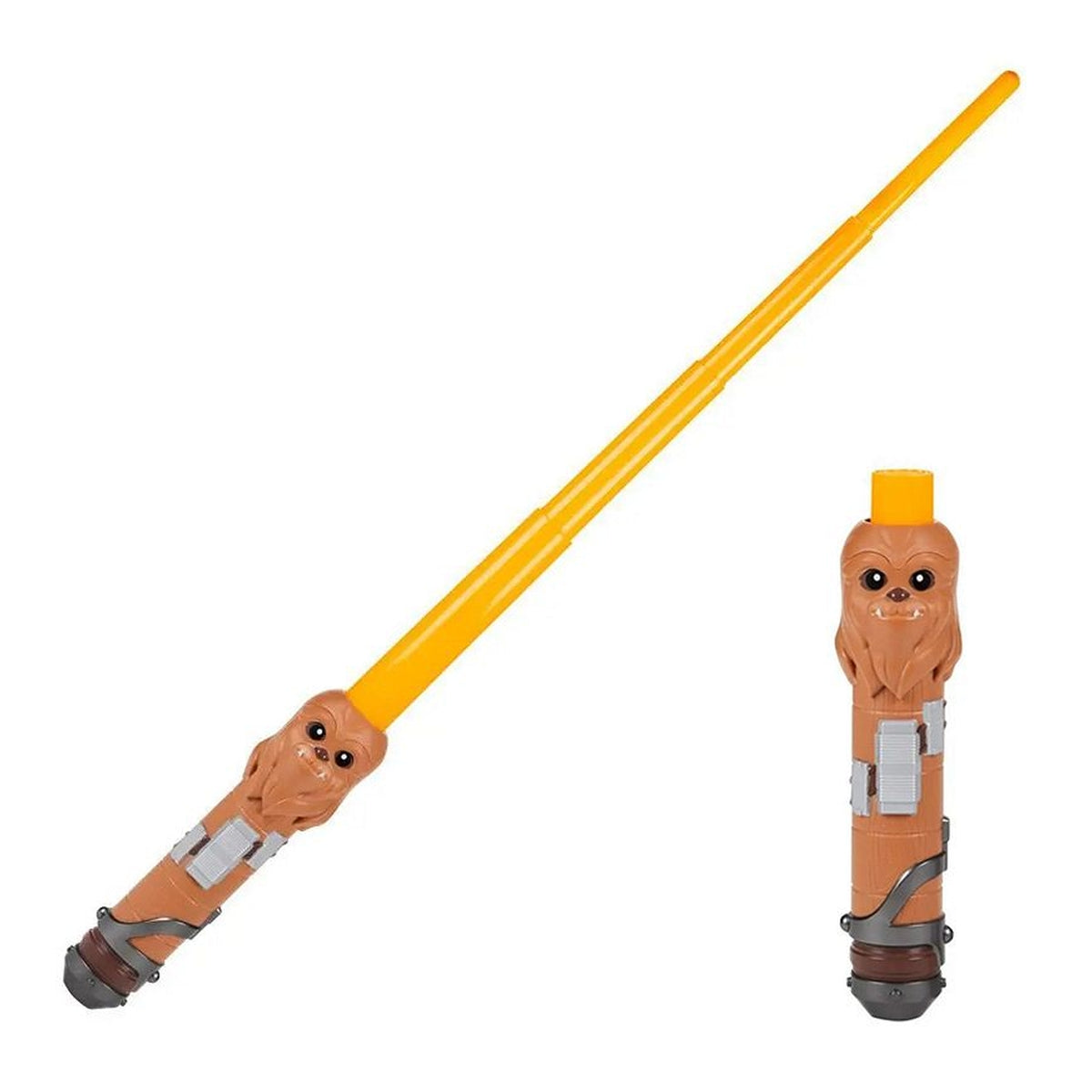 star wars - lightsaber squad - spada laser telescopica 50cm chewbacca