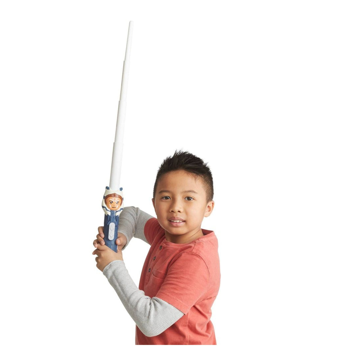 star wars - lightsaber squad - spada laser telescopica 50cm ahsoka tano
