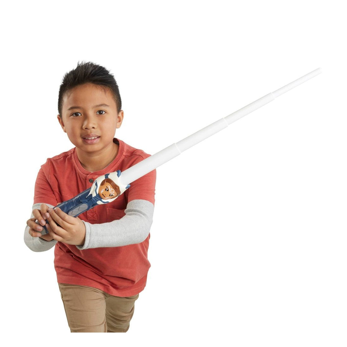 star wars - lightsaber squad - spada laser telescopica 50cm ahsoka tano