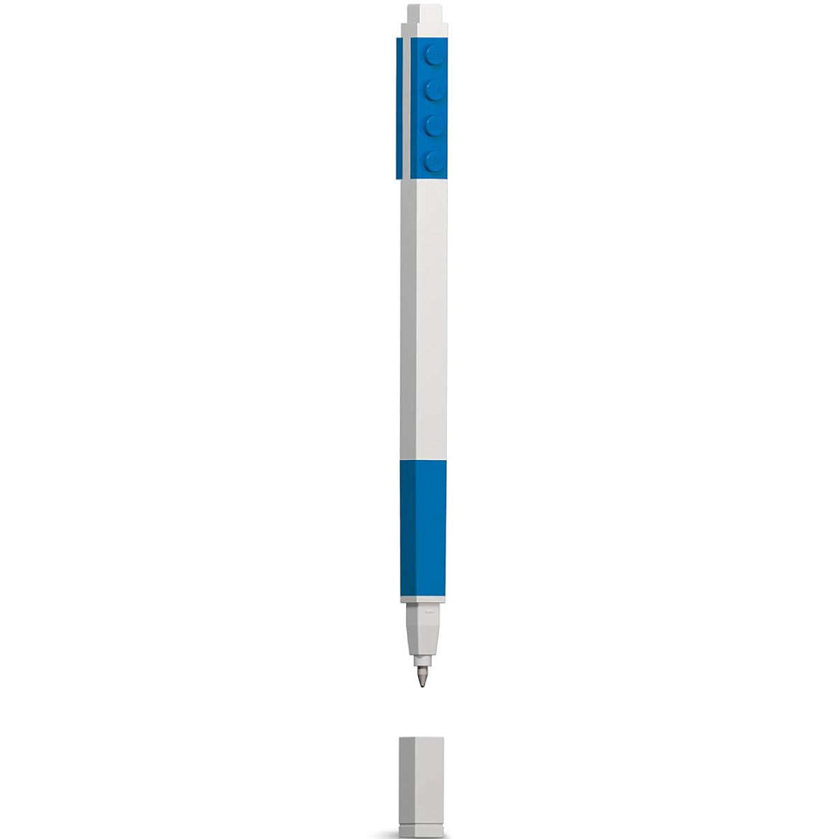 Cancelleria notebook imagine mattoncino blu 4x6 più penna gel blu