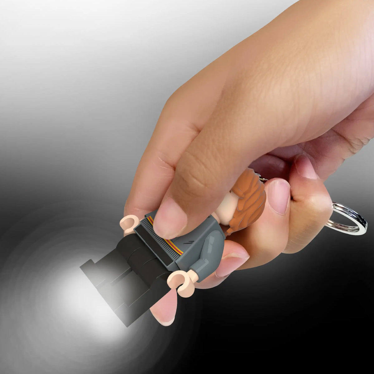 Gadget ke200h harry potter ron portachiavi con torcia led