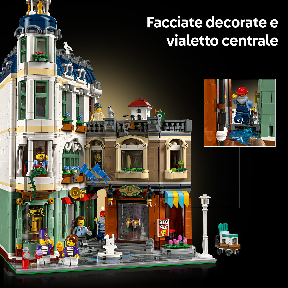 LEGO Icons 11371 via dello shopping