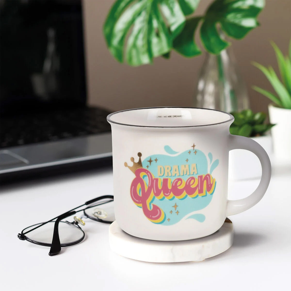 tazza in porcellana - cup-puccino - drama queen