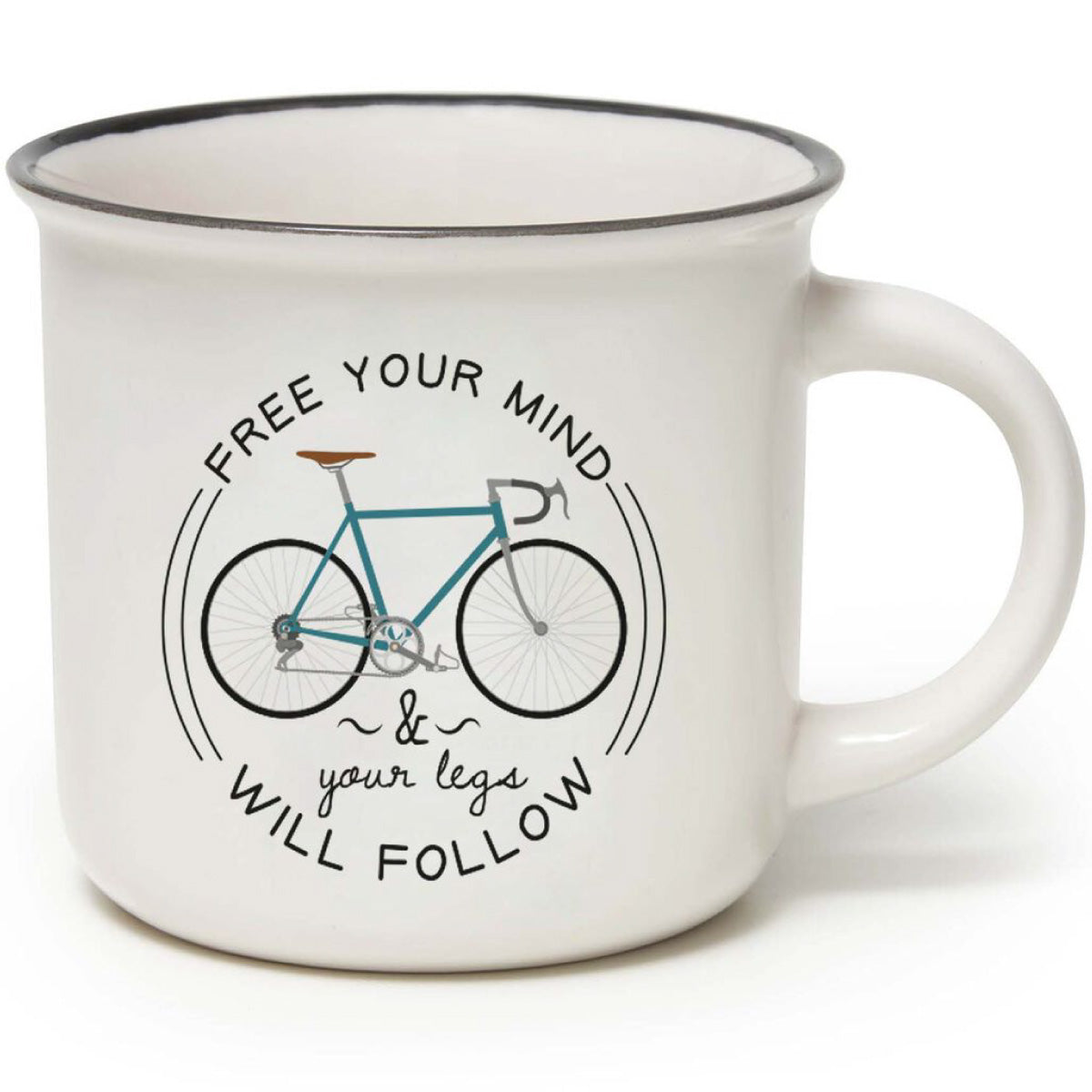 tazza in porcellana - cup-puccino - bike lover