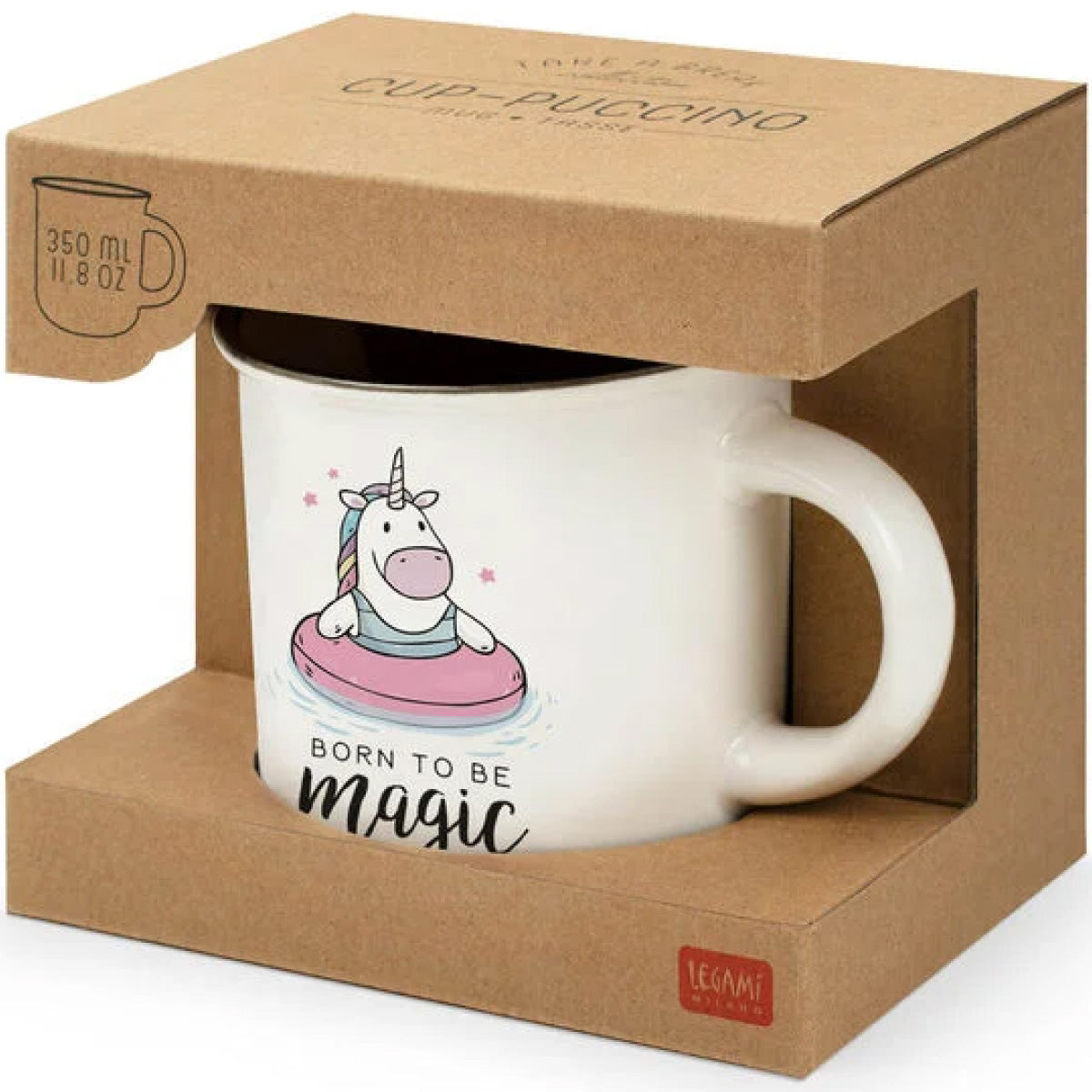 tazza in porcellana - cup-puccino - unicorno