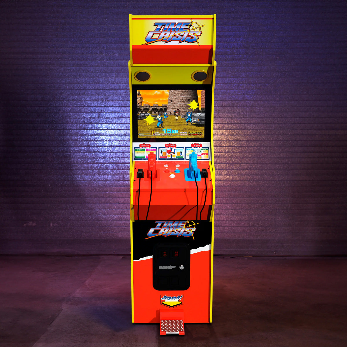 time crisis deluxe arcade machine