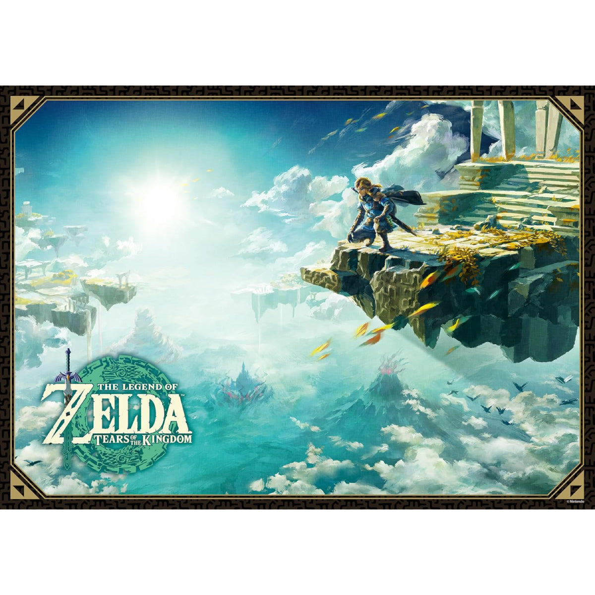 the legend of zelda - puzzle 1000 pezzi