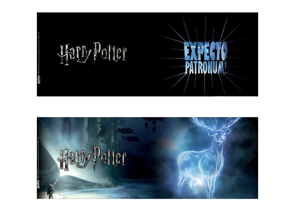 harry potter - tazza termosensibile 460ml - expecto patronum!