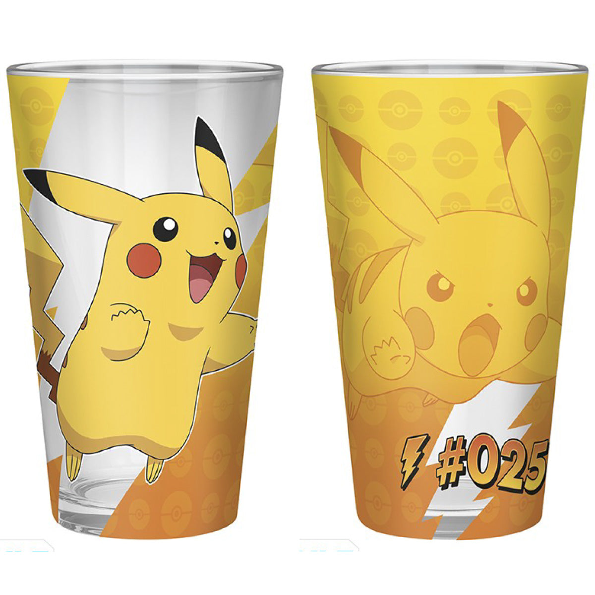 pokemon - bicchiere large 400ml - pikachu foil