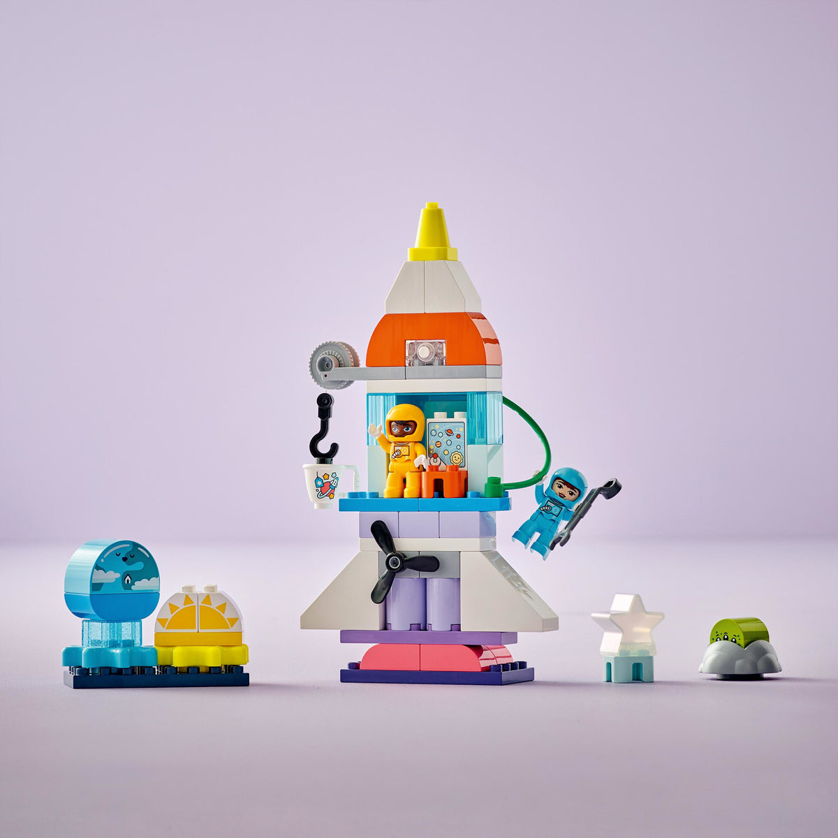 LEGO Duplo 10422 avventura dello space shuttle 3 in 1