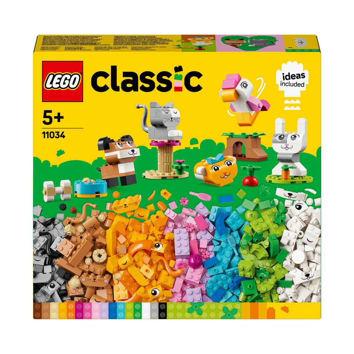 LEGO Classic 11034 animali domestici creativi
