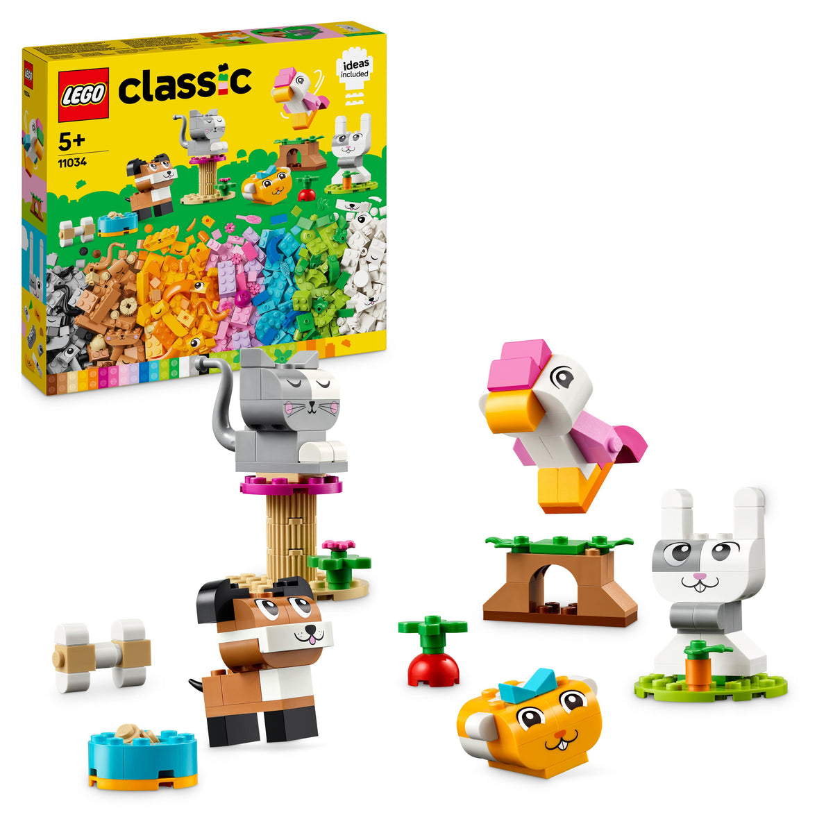 LEGO Classic 11034 animali domestici creativi