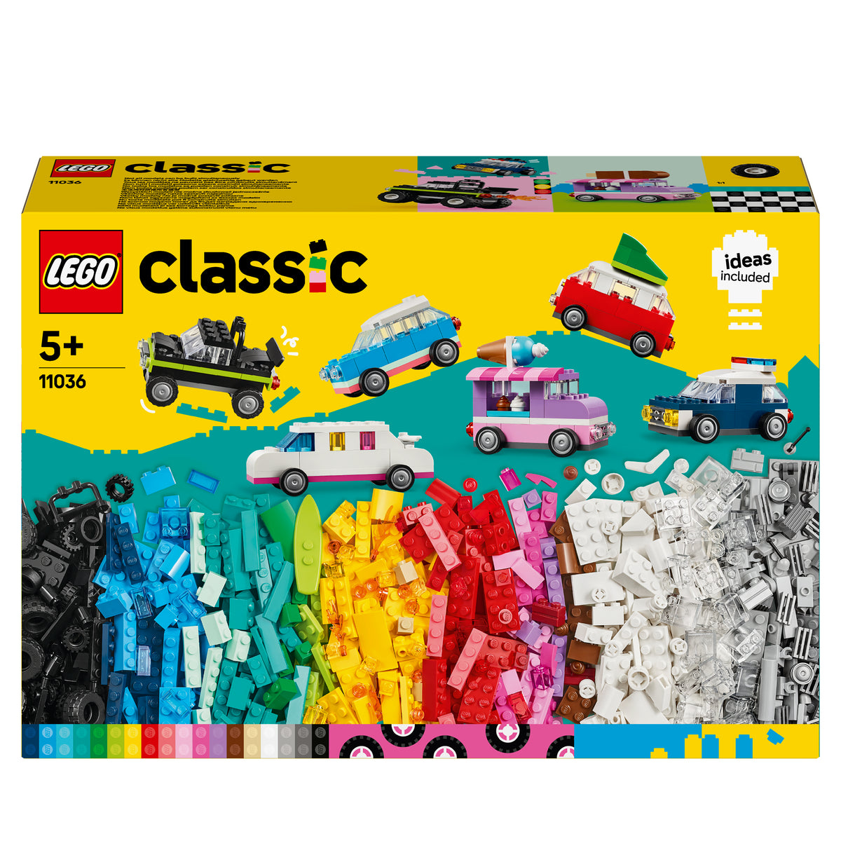 LEGO Classic 11036 veicoli creativi