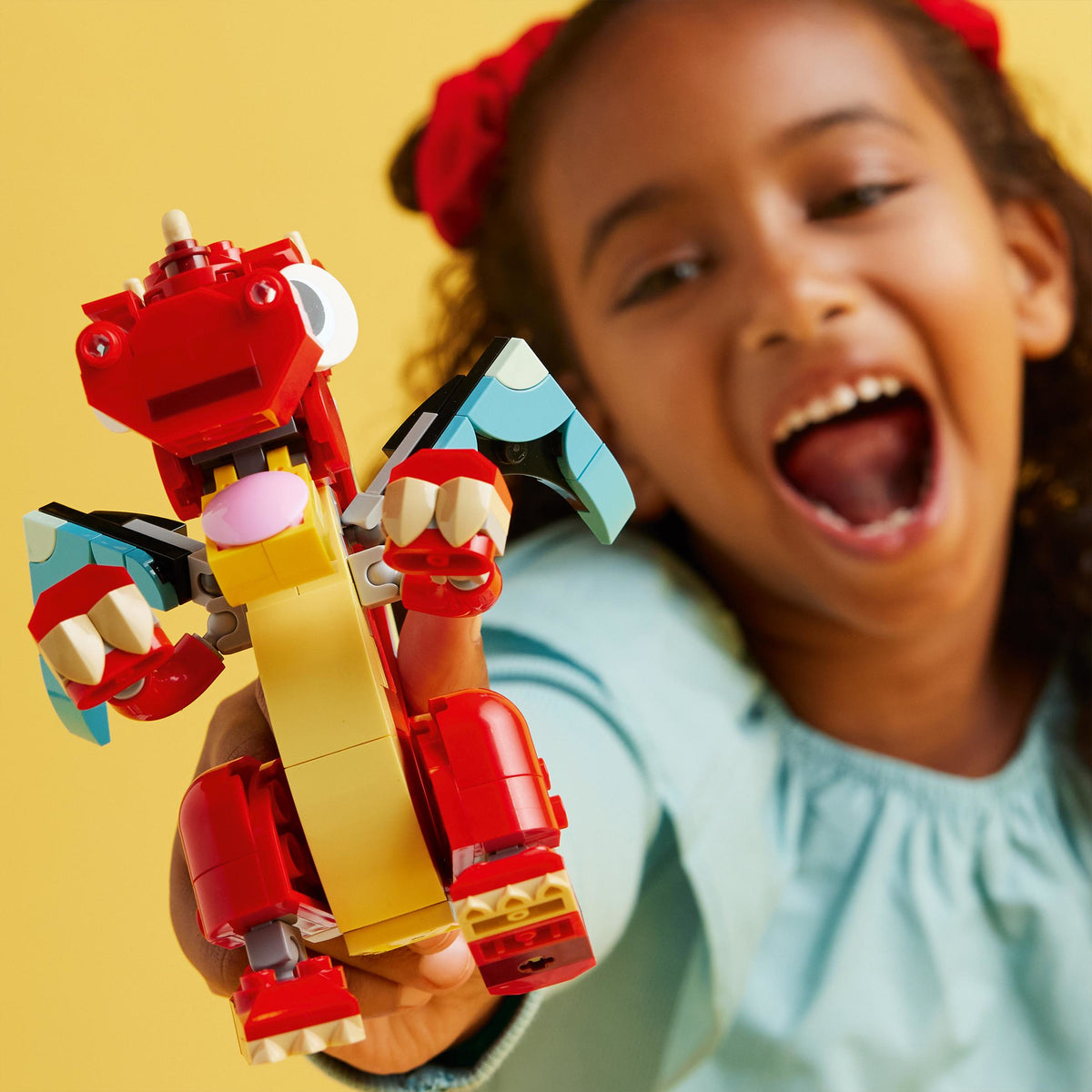 LEGO Creator 31145 drago rosso