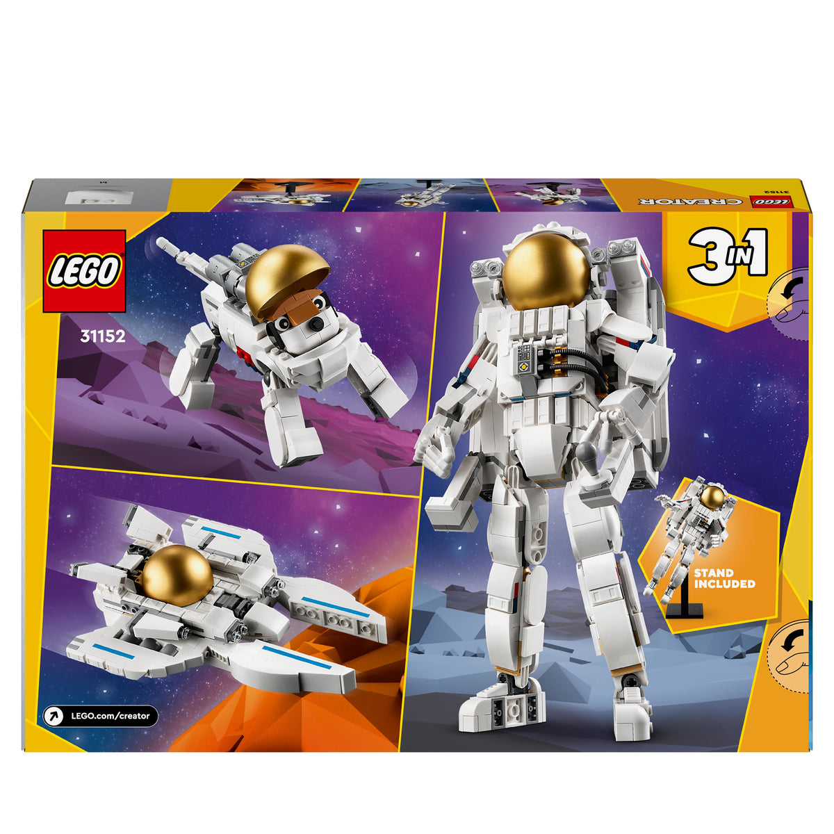 LEGO Creator 31152 astronauta