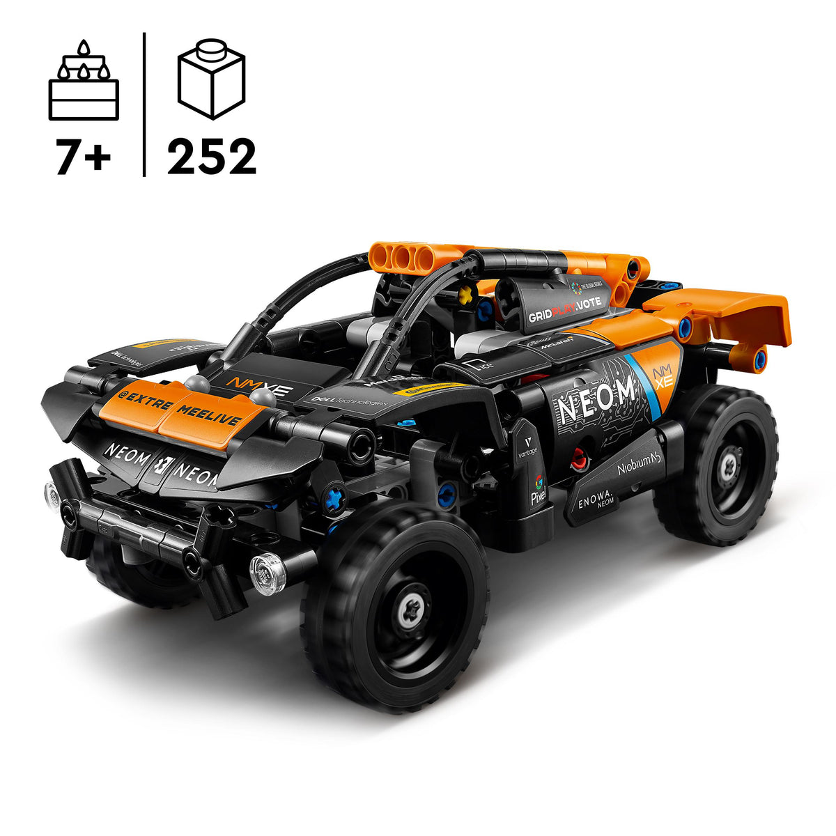 LEGO Technic 42166 neom mclaren extreme e race car