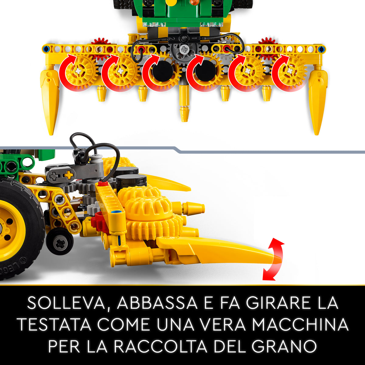 LEGO Technic 42168 john deere 9700 forage harvester