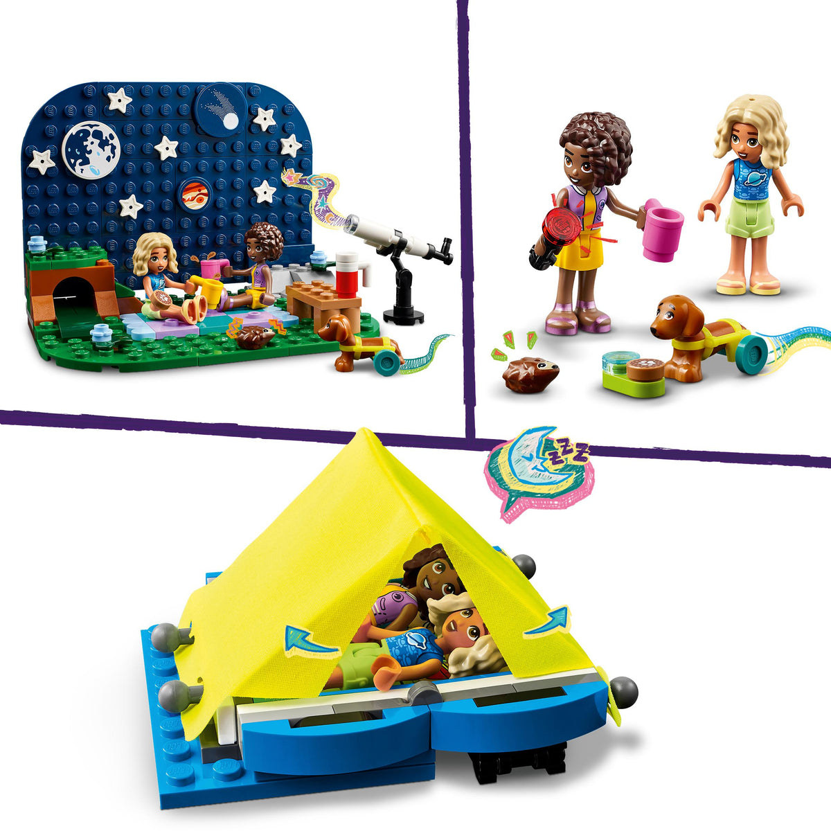 LEGO Friends 42603 camping-van sotto le stelle