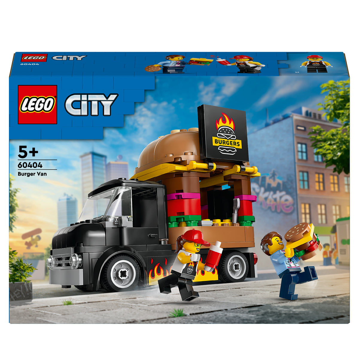 LEGO City 60404 furgone degli hamburger