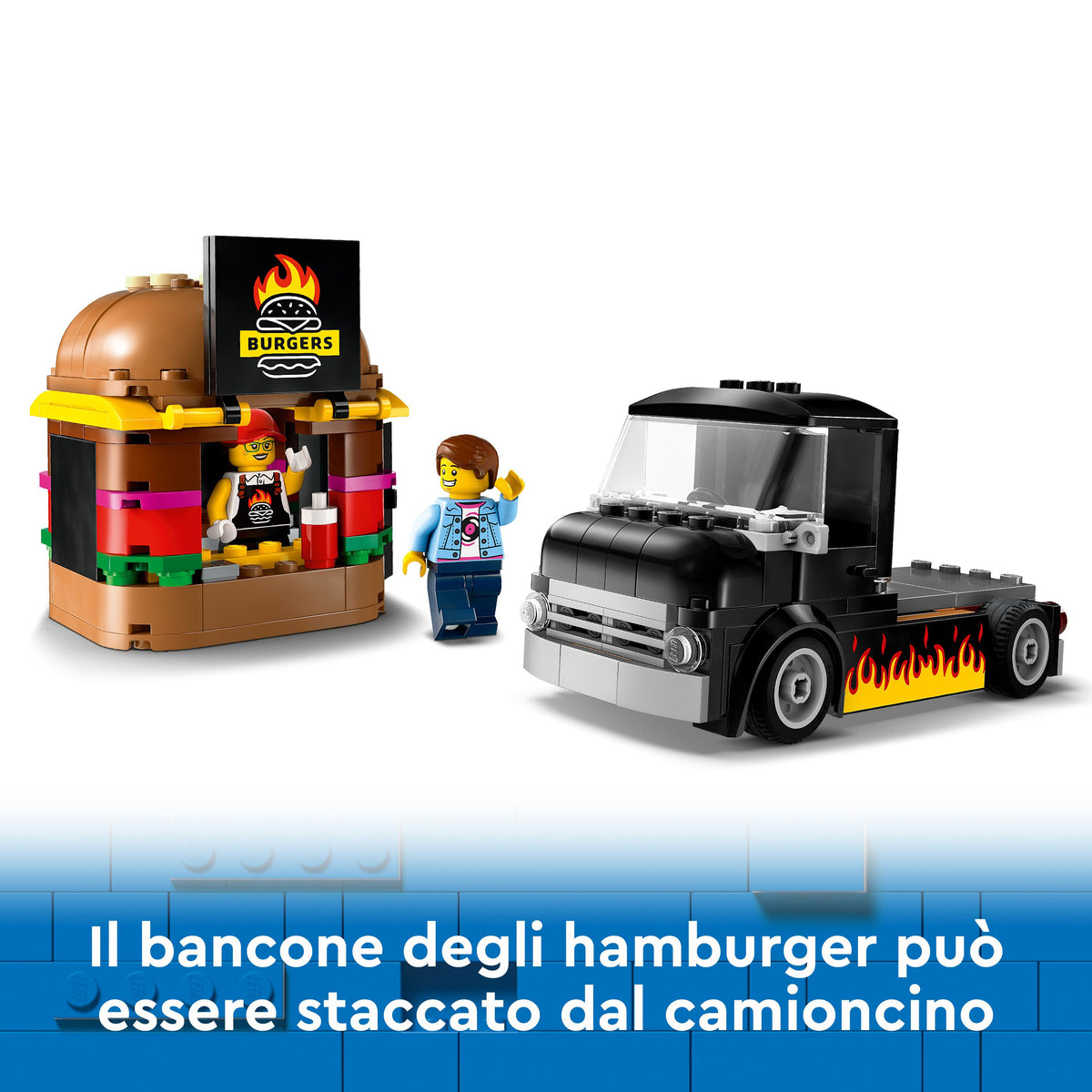 LEGO City 60404 furgone degli hamburger