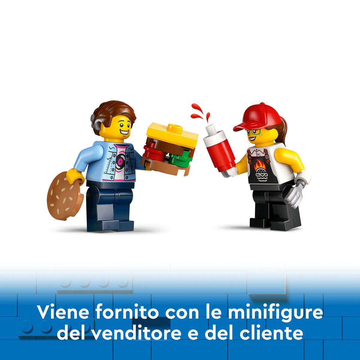 LEGO City 60404 furgone degli hamburger